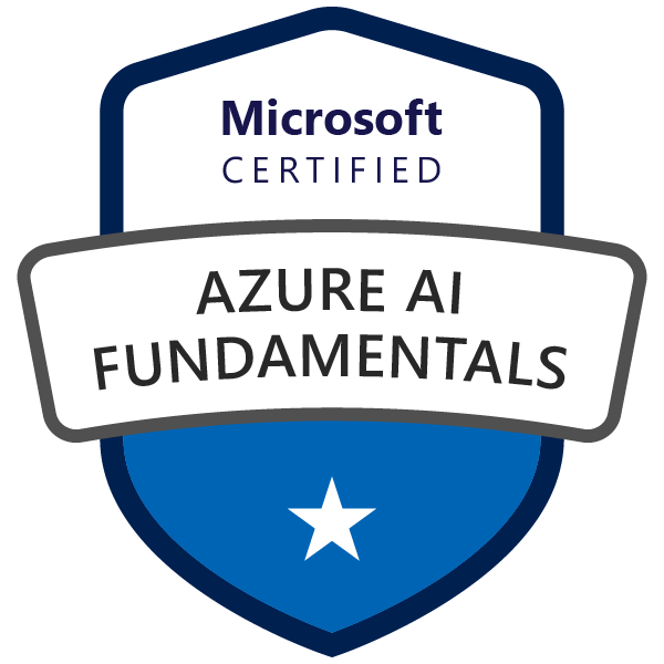 Azure AI Fundamentals (AI-900) Azure AI Fundamentals (AI-900)